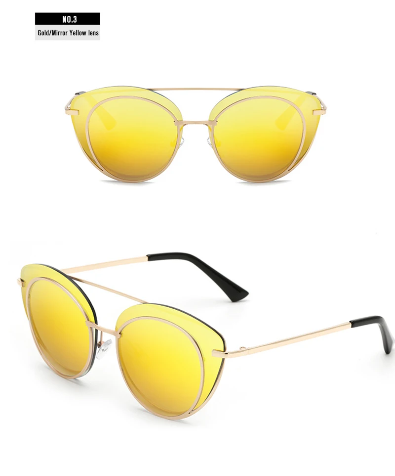 Женские крупные солнцезащитные очки KDEAM, дизайнерские солнцезащитные очки "кошачий глаз" с коррекцией резкости и защитой UV400, KD2264