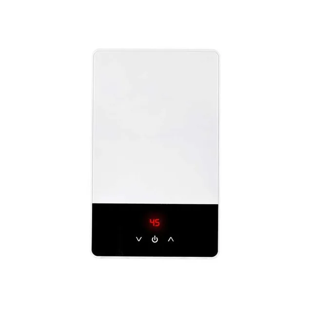 5500W Bathroom Instant Shower Heater Hot Water Heater Kitchen Induction Heaters Touch Heating Calefactor Electrico Faucet 220V - Цвет: White