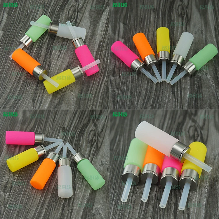 

2017 2pcs super soft silicone squonk bottle convenient to squeeze big capacity 8.5ml healthy high quality bottles free shipping