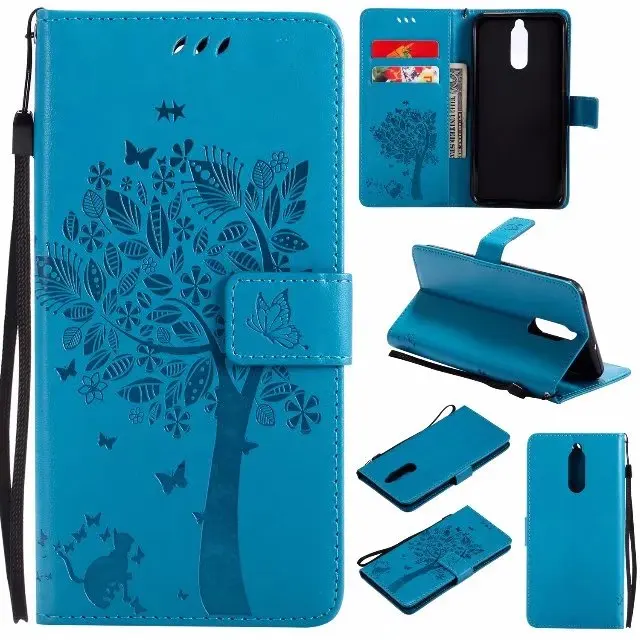 

maosenguoji Embossing tree cat Leather case Mobile Phone Case for Huawei MATE 7 8 9 10 Lite Mate S Mate Pro NEXUS 6P Business