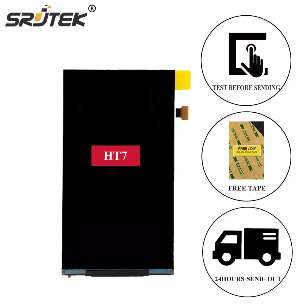 

New For Homtom HT7 1280x720 Texted High Quality LCD Display Screen 5.5 inch For Homtom HT7 Pro LCD Panel Free Shipping