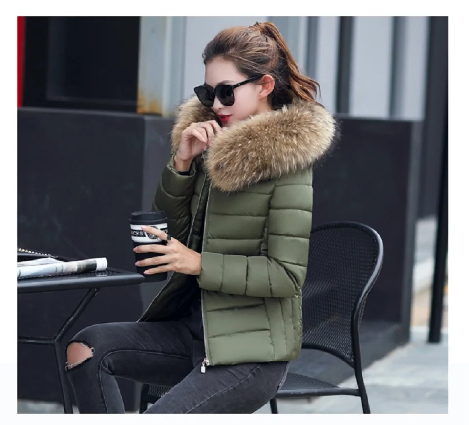 Женская куртка новая популярная зимняя женская куртка высокого качества модная теплая зимняя куртка размера плюс женские парки зимние пальто