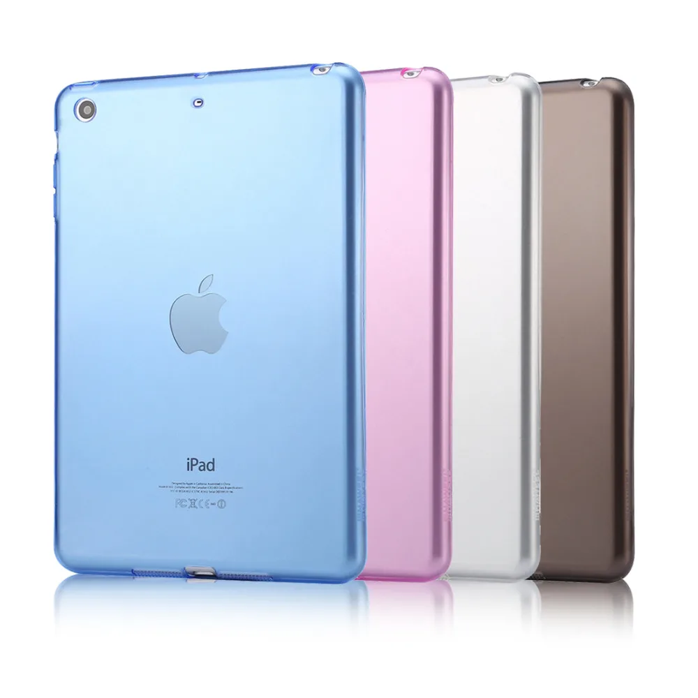 

Silicone Case For Apple iPad 2 3 4 Clear Transparent Case Soft TPU Back Cover Tablet Cases For iPad 4 3 2 Covers 9.7inch