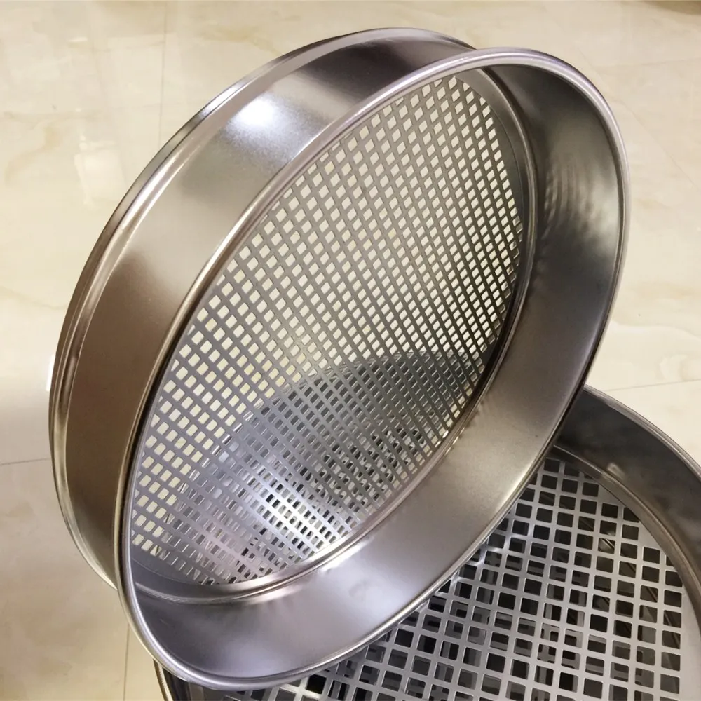 Квадратное отверстие гравиевое сито стандартное лабораторное тестовое