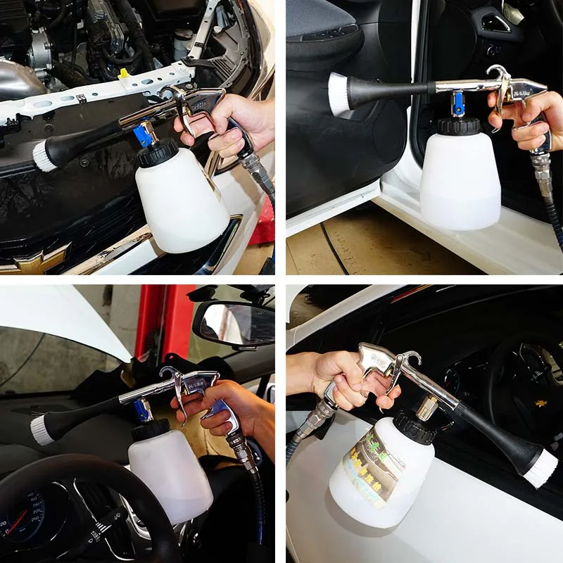 Car Cleaning Gun Auto Interior Dry Deep Clean Washing Gun