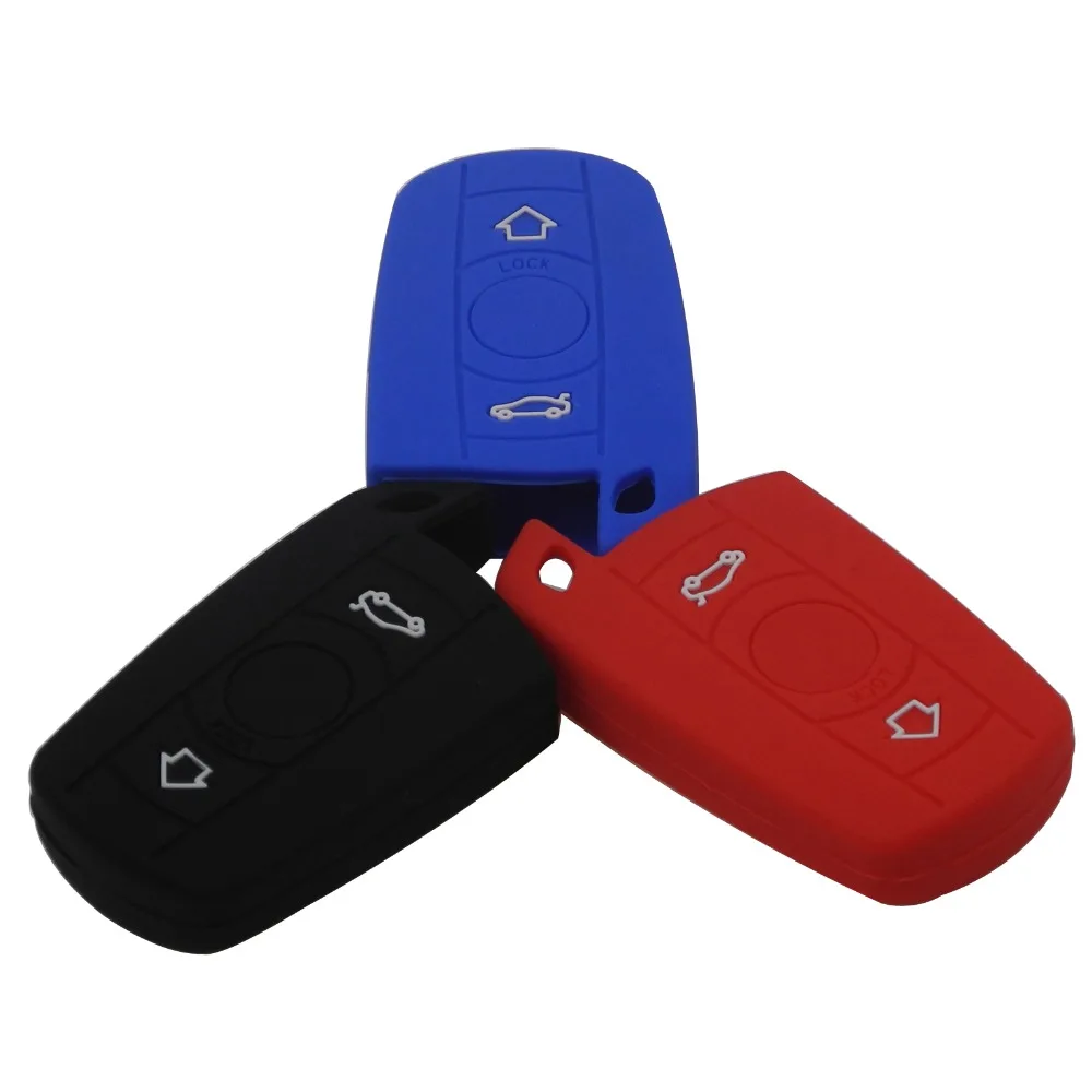 

Remote 3 Buttons Smart Car Key Case Cover For BMW 1 3 5 6 Series E90 E91 E92 E60 Holdert
