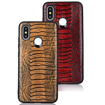 

Phone Cover For Xiaomi Mi 8 / Xiaomi Mi Mix 2S Mix2S Genuine Leather Case Phone Rear Cover For Xiaomi Mi8 8 Mix 2S Mix2S