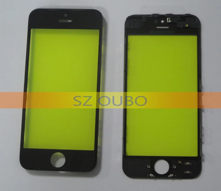 Original Front Glass Lens Bezel Frame Assembly for iPhone 5G 5S 5C Outer Screen Touch Panel Repair Replacement (5)