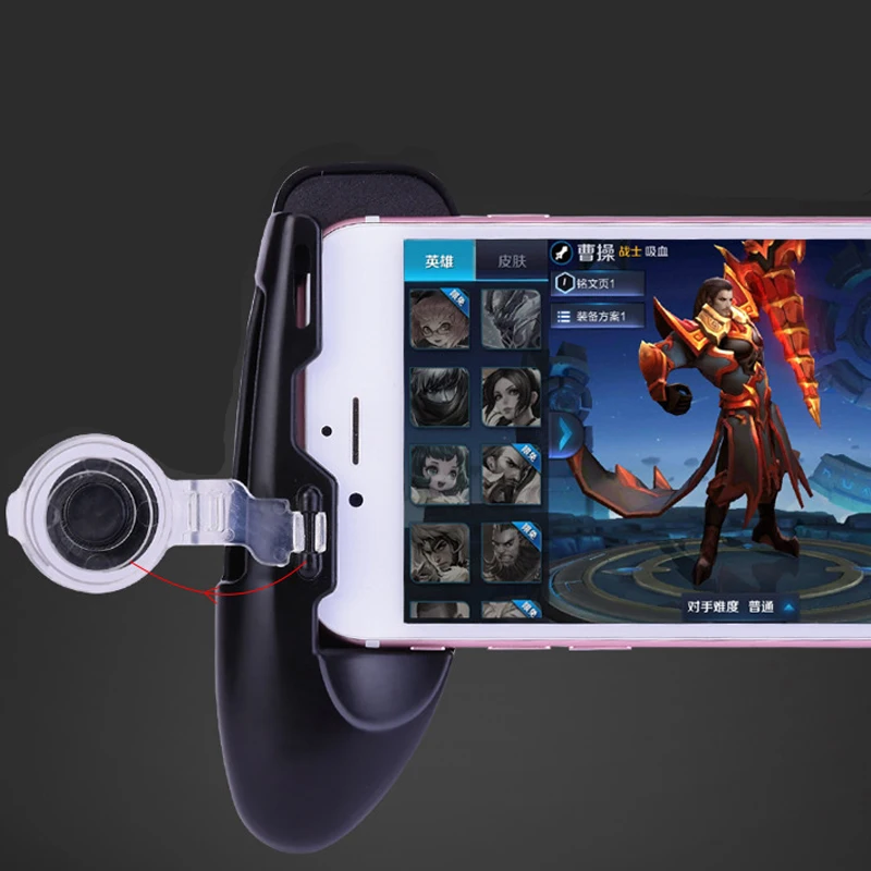 Pubg Mobile Gamepad Pubg Controller for Phone L1R1 Grip with Joystick / Trigger L1r1 Pubg Fire Buttons for iPhone Android IOS