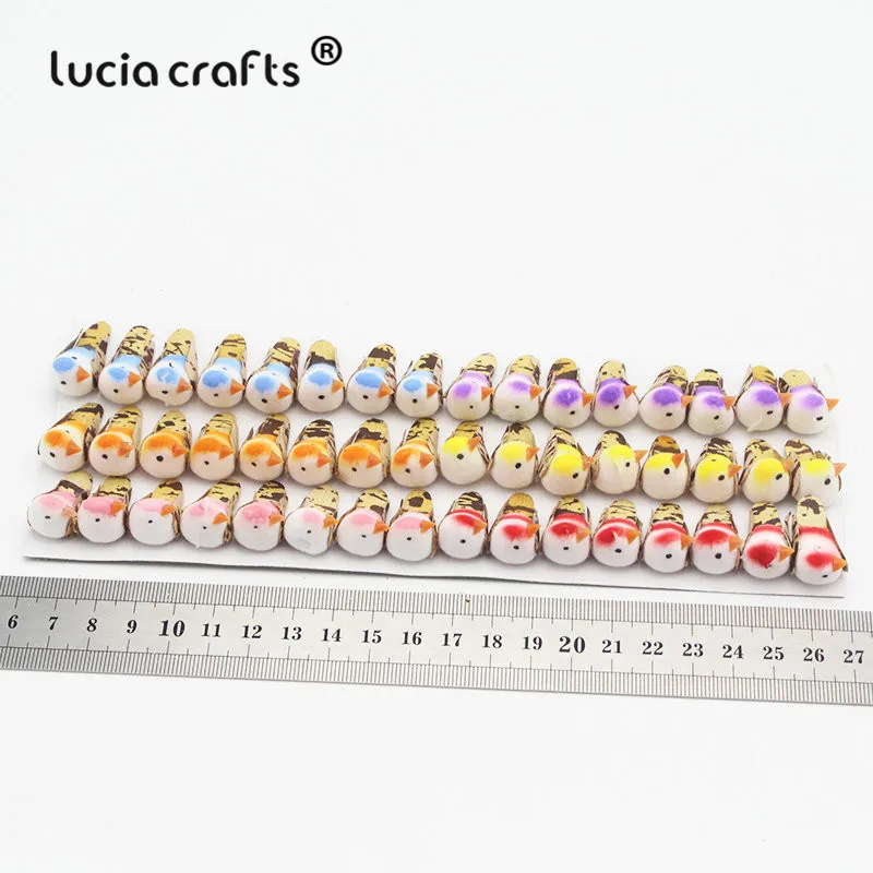 Lucia Crafts 48 шт. смешанных искусственных поролоновых птиц рождественские фотообои