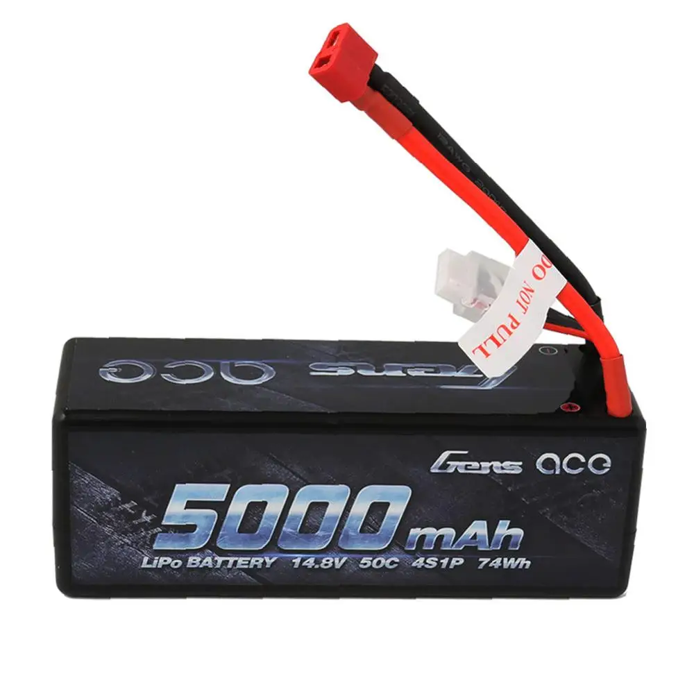 Gens ace 4S 5000mAh 50C-100C 14,8 V Lipo аккумулятор с разъемом Deans Аккумулятор для 1:8 1:10 RC автомобиль E Багги Truggy новое поступление