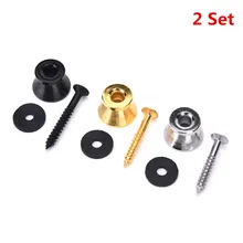 IRIN 2 шт. гитарный ремень с кнопками фиксаторы для электрогитары запчасти нескользящий акустический Электрический Бас ремень