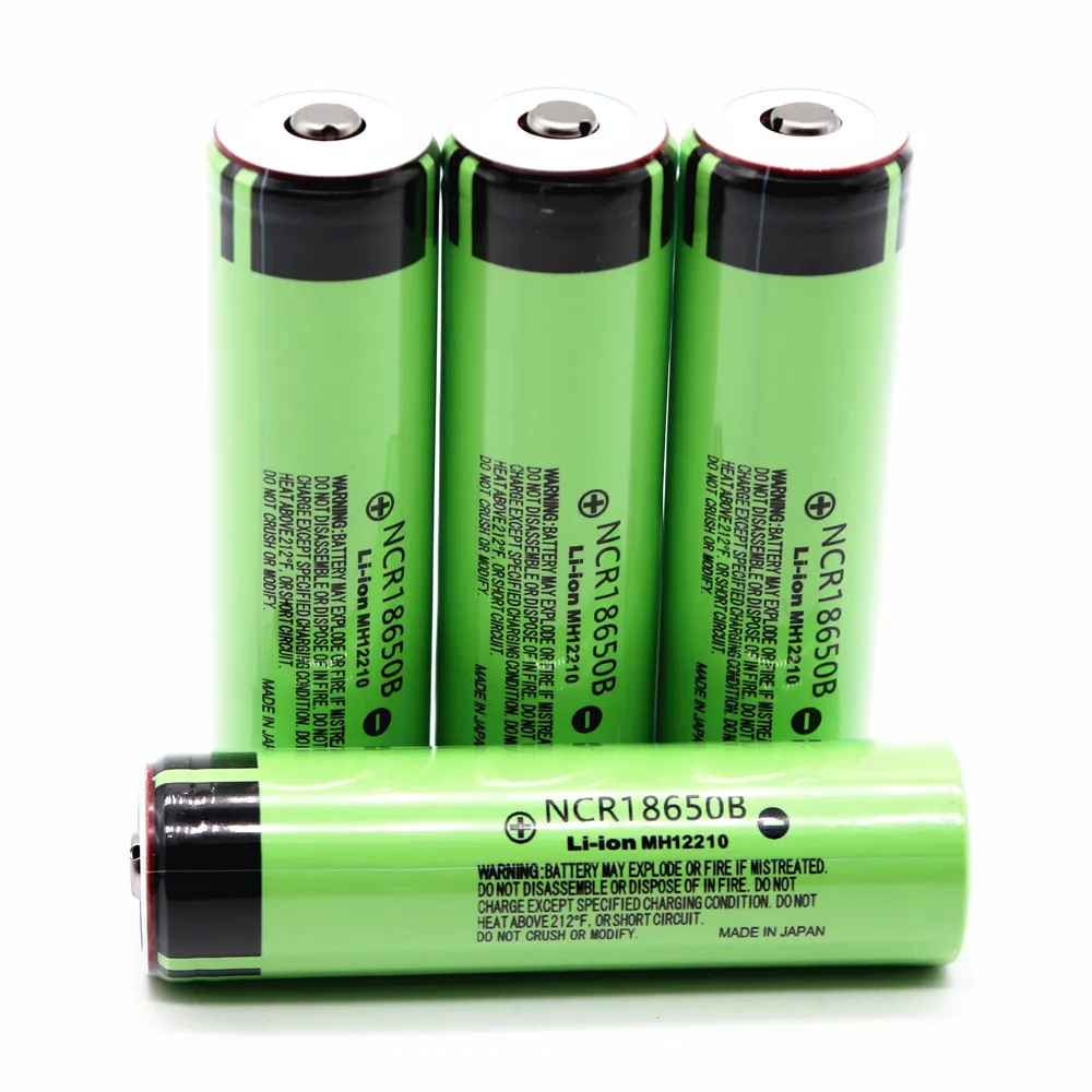 Новинка 18650 литиевая батарея 3,7 V 3400mAh подходит для Panasonic NCR 18650B фонарик перезаряжаемый аккумулятор с указанием