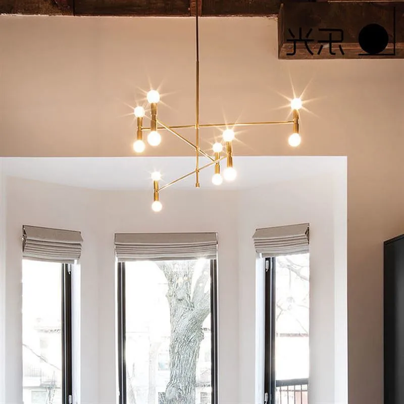 Vintage Industrial Retro Metal Pendant-10