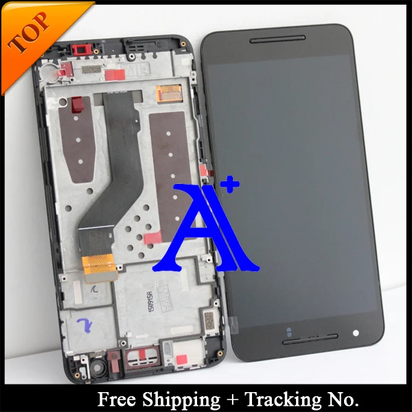 

Tracking No. 100% tested Original Grade AAA For Huawei Google Nexus 6P LCD Google 6P Display Screen Touch Digitizer Assembly