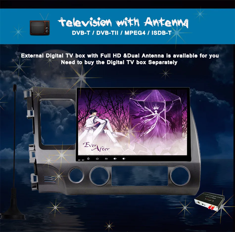 Discount Octa Core Android 9.0 Car Head Unit for Honda Civic 2006-2011 DVD GPS with Radio RDS BT Mirror-Link Wifi map Tape Recorder swc 11 Discount Octa Core Android 9.0 Car Head Unit for Honda Civic 2006-2011 DVD GPS with Radio RDS BT Mirror-Link Wifi map Tape Recorder swc 11