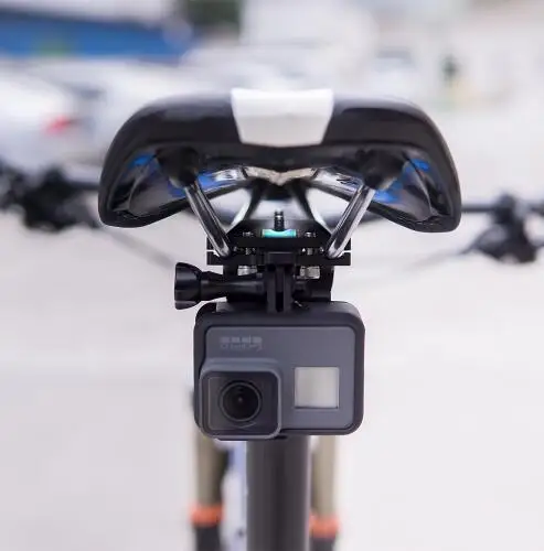 MTB السرج Gopro جبل الجبلية الدراجة الطريق الدراجات الرياضة كاميرا المثبت حامل للغارمين مقعد يي virb بطل كليب دراجة أجزاء