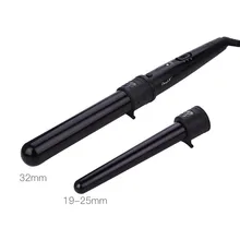 Профессиональные бигуди для волос для домашнего стайлера ультратонкие керамические щипцы для завивки с регулировкой температуры 45