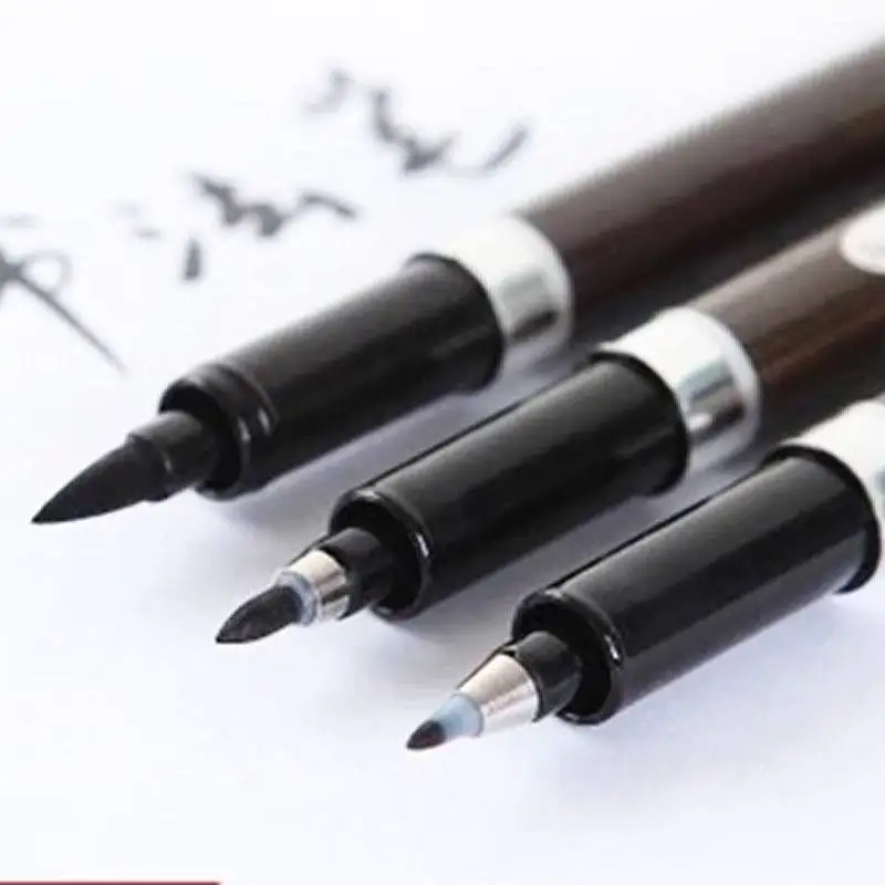 S, m, l Качественные Кисти для китайской каллиграфии, 1 шт., художественная маркерная кисть, офисные ручки для рисования, креативные принадлежности для рисования, подарок для ребенка