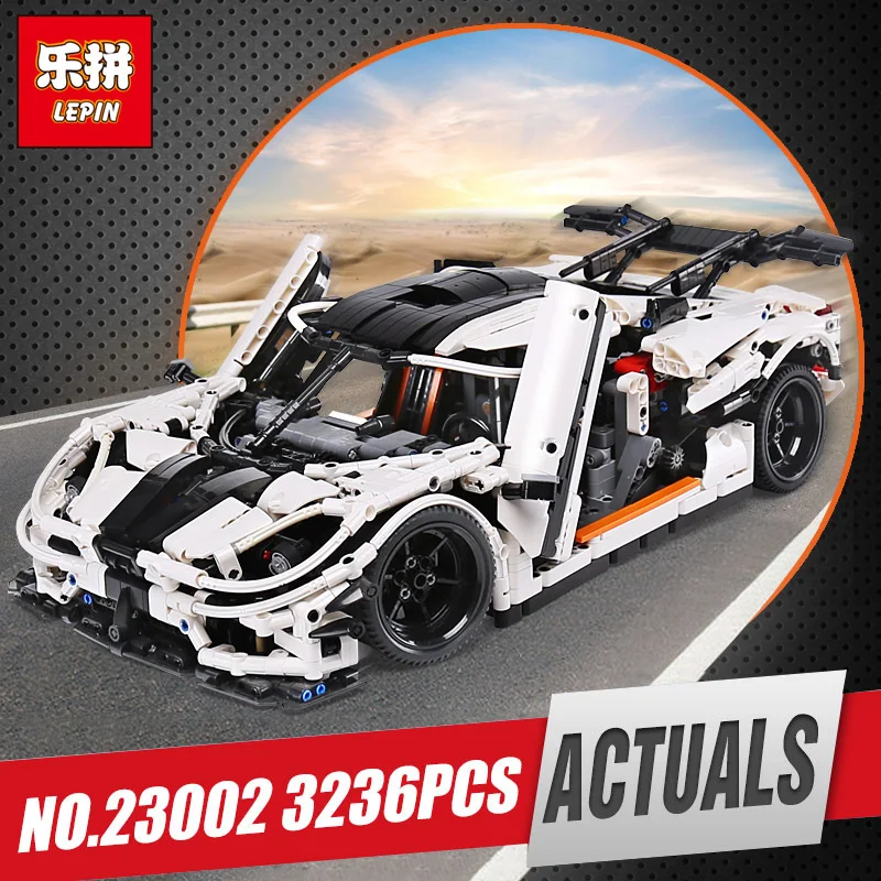 

Lepin 23002 Technic Series The MOC-4789 Changing Racing Car Set Children Educational Building Blocks Bricks legoing Toys Model