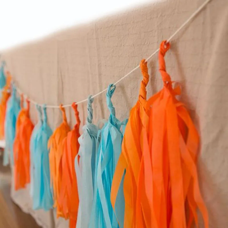 FENGRISE-5Pcs-35cm-Tissue-Paper-Tassels-Garland-Wedding-Decoration-Birthday-Baby-Shower-Party-Home-Paper-Craft