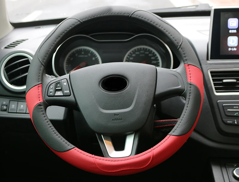 Чехол на руль для FAW BESTURN X40 X80 B50 B70 B90 кожаный 38 см | Автомобили и мотоциклы