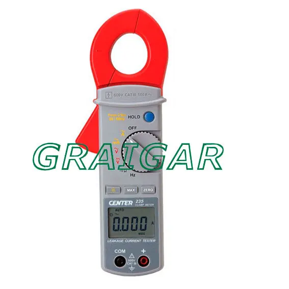 

CENTER-235 AC/DC TRUE RMS POWER CLAMP METER, Digital Power Clamp Meter, Digital AC/DC Watt Clamp Meter, Free Shipping