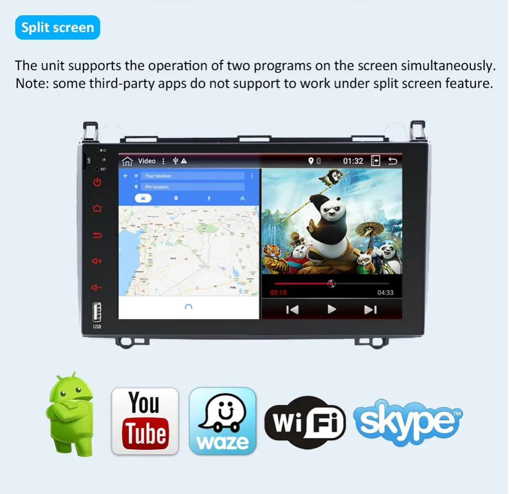 Discount Android 9.0 2din Auto radio Car DVD multimedia for Mercedes Benz B200 A B Class W169 W245 Viano Vito W639 Sprinter W906 WIFI GPS 14