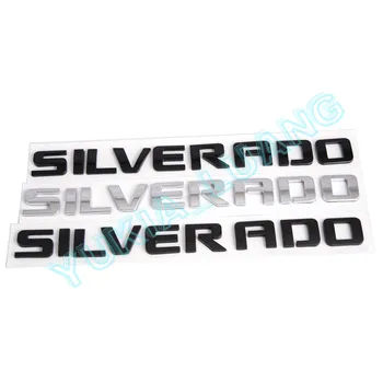 

3D SILVERADO OEM Door Tailgate Emblem Nameplates for Chevy 1500 2500 3500