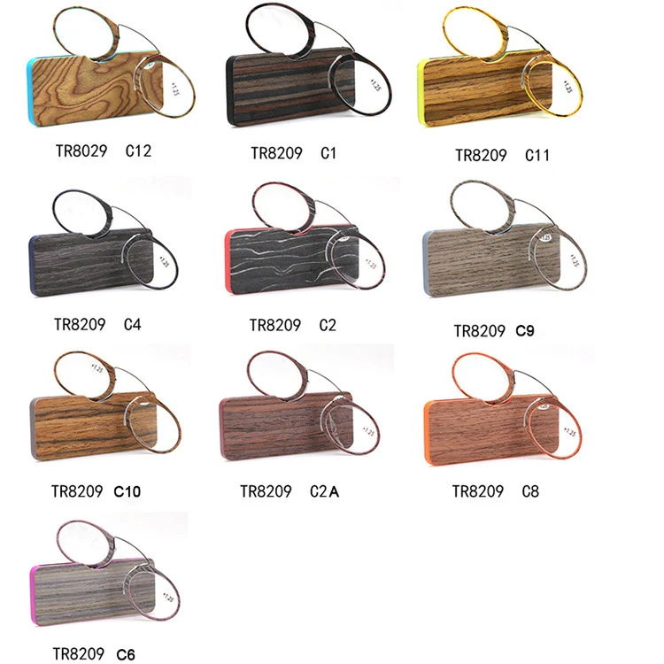 Logorela Nose Resting Reading Glasses +1.0 to +3.5, Portable SOS Wallet Reader clip on Mini reading glasses with case Logorela Nose Resting Reading Glasses +1.0 to +3.5, Portable SOS Wallet Reader clip on Mini reading glasses with case