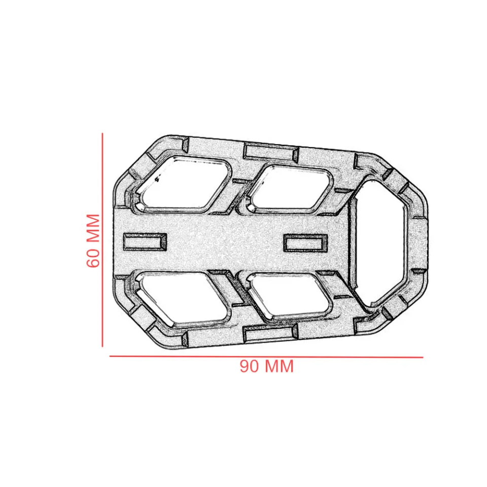 Аксессуары для мотоциклов KAWASAKI Z750 Z 750 2004-2012 CNC алюминиевый сплав расширенные педали