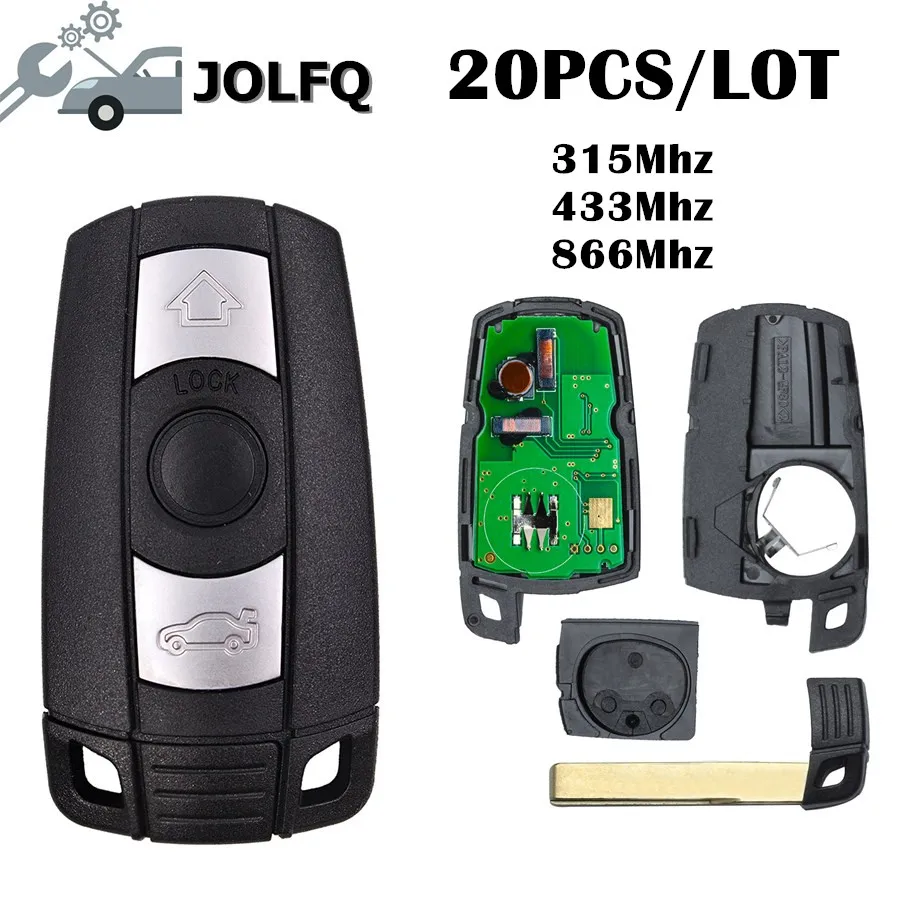 Wholesale Price!!!For bmw Remote Car Key 315/433/868MHZ with ID46 chip