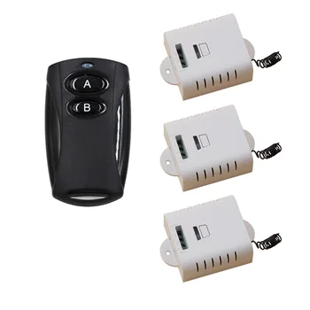 

AC 85v 110v 120v 220v 250v Wireless Remote Control Switch 1CH Relay Receiver with manual button 315Mhz