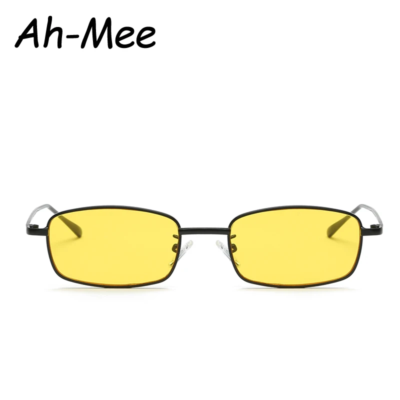 

New Small Rectangle Frame Sunglasses Women Vintage 2019 Brand Designer Sun Glasses Metal Square Frame Lady Eyeglasses
