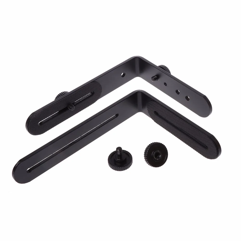 

L-shaped Metal Double Dual Flash Bracket Holder Mount for Canon Speedlite&Camera