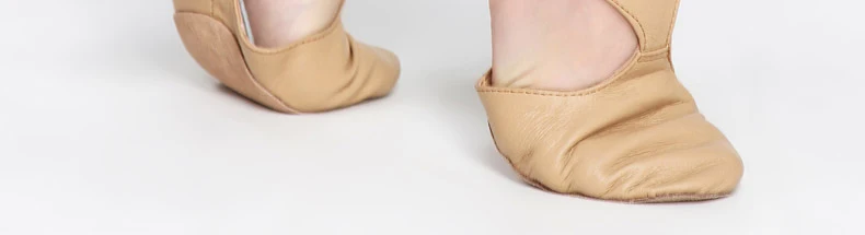 Женская обувь для джазовых танцев из натуральной кожи; обувь для балета; танцевальные сандалии для учителя; мягкая обувь для занятий йогой и гимнастикой