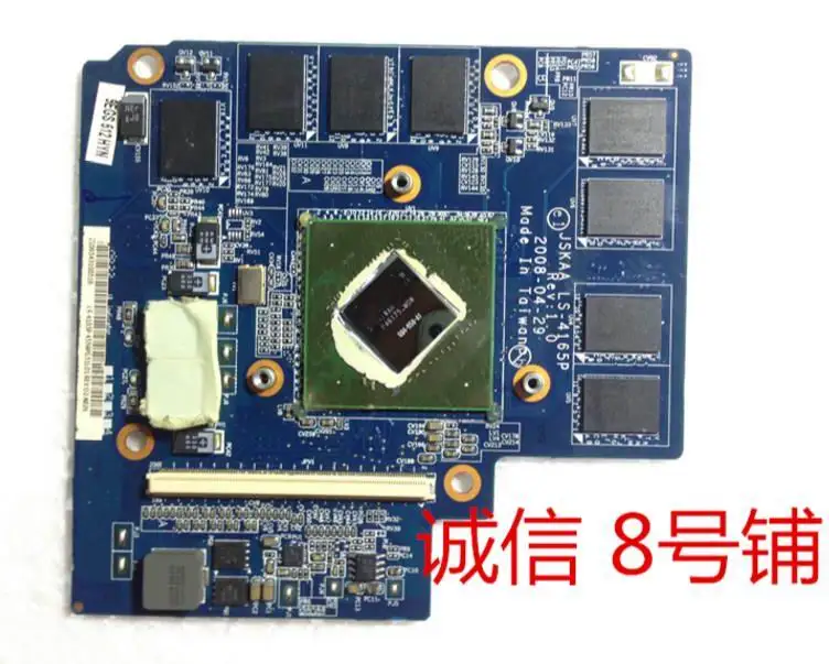 Плата видеокарты для ноутбука TOSHIBA Qosmio F50 F55 X305 X300 VGA K000062620 512 М | Электроника