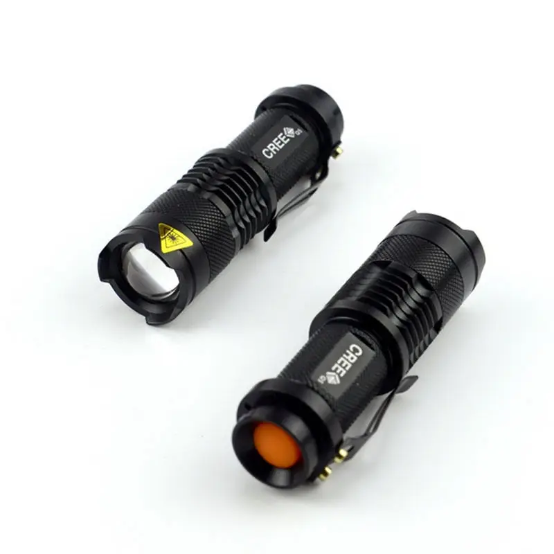 

Mini Portable CREE 2000LM Waterproof LED Flashlight LED Flashlight 3 Modes Zoomable LED Torch Penlight