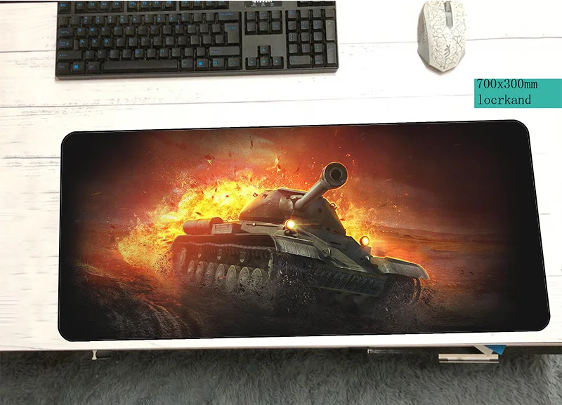 World of tanks padmouse 700x300 мм wot площадку для мышь Notbook коврик для компьютерной мышки Популярные игровой коврик для мыши геймер для ноутбука коврик