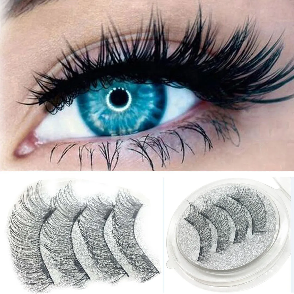 

magnetic eyelashes extension 1Pair 3d mink lashes Magnetic False Eyelashes magnetic lashes Reusable False Magnet faux cils#y4
