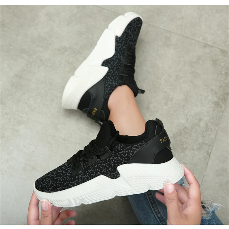 

Woman Casual Shoes Women Sneakers Female Mesh Summer Shoe Tenis Feminino Trainers Women Platform Flats Women Loafers Lightweight