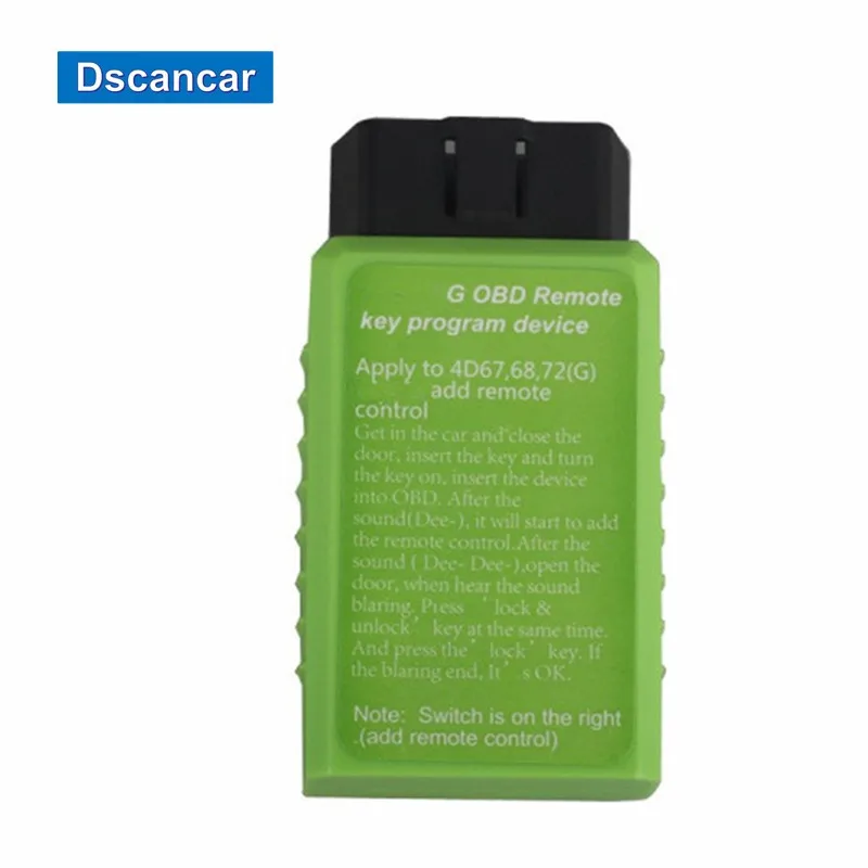 Устройство программирования дистанционного ключа OBD для автомобилей Toyota G и H|key