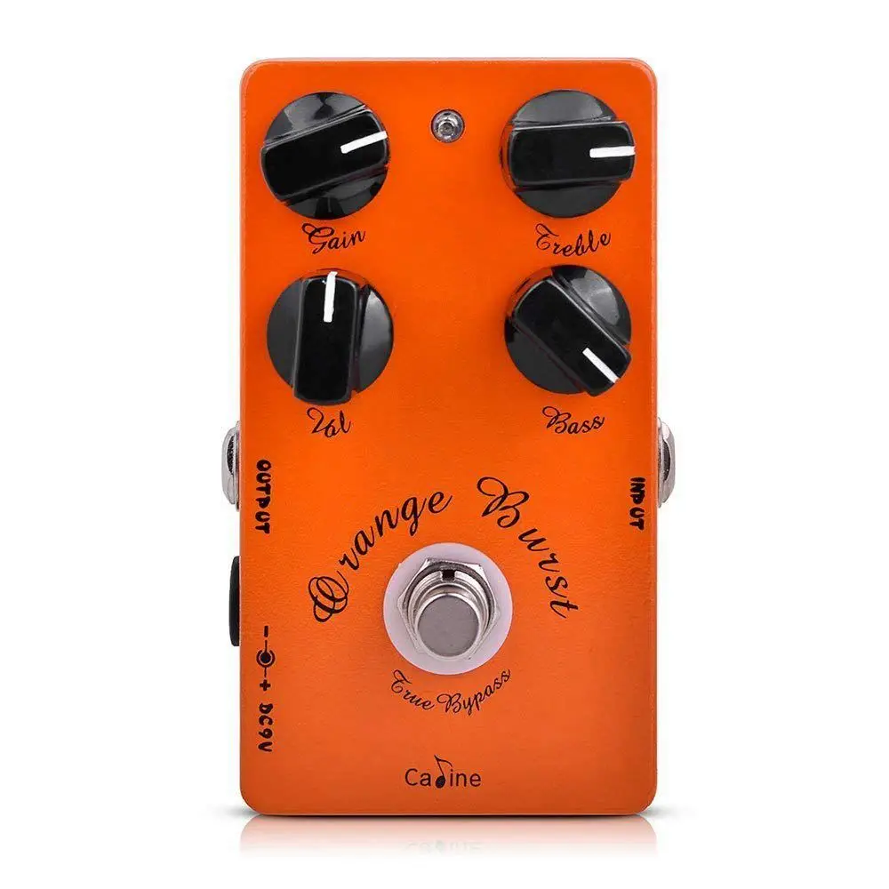 

CALINE Digital Overdrive Guitar Effect Pedal with 4 Control Knobs (CP-18)