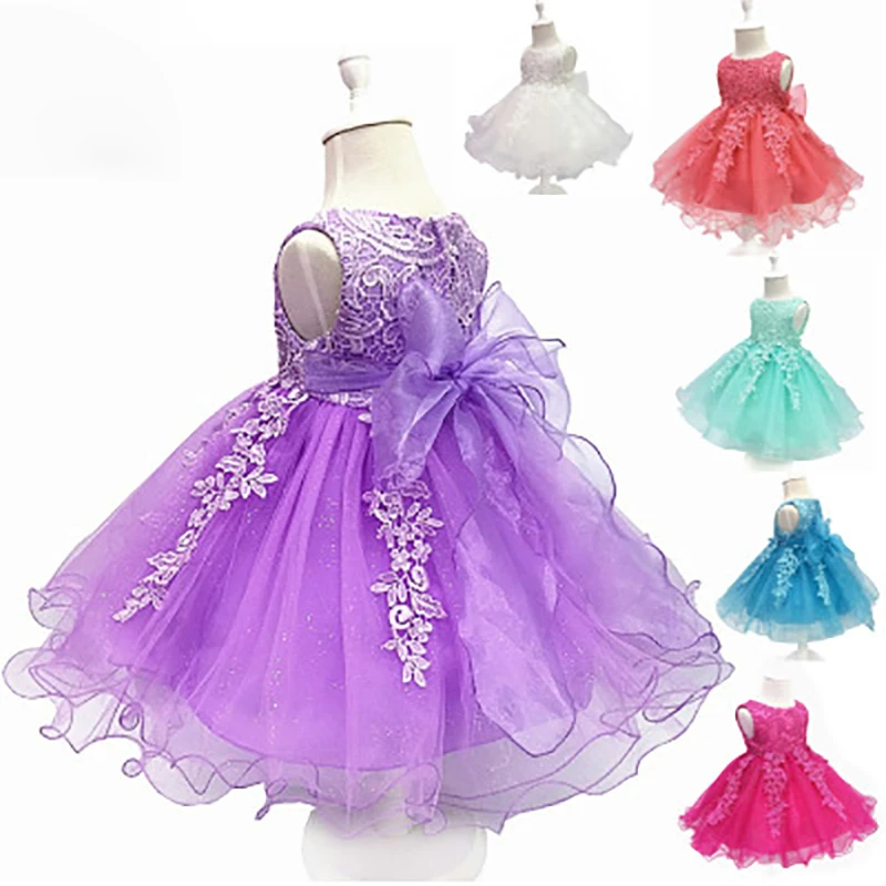 Baby Dress Infant Party Dress For Baby Girl First 1 Year Birthday Dress Kids Christening Dress Costume Newborn Clothes 0 1 Years