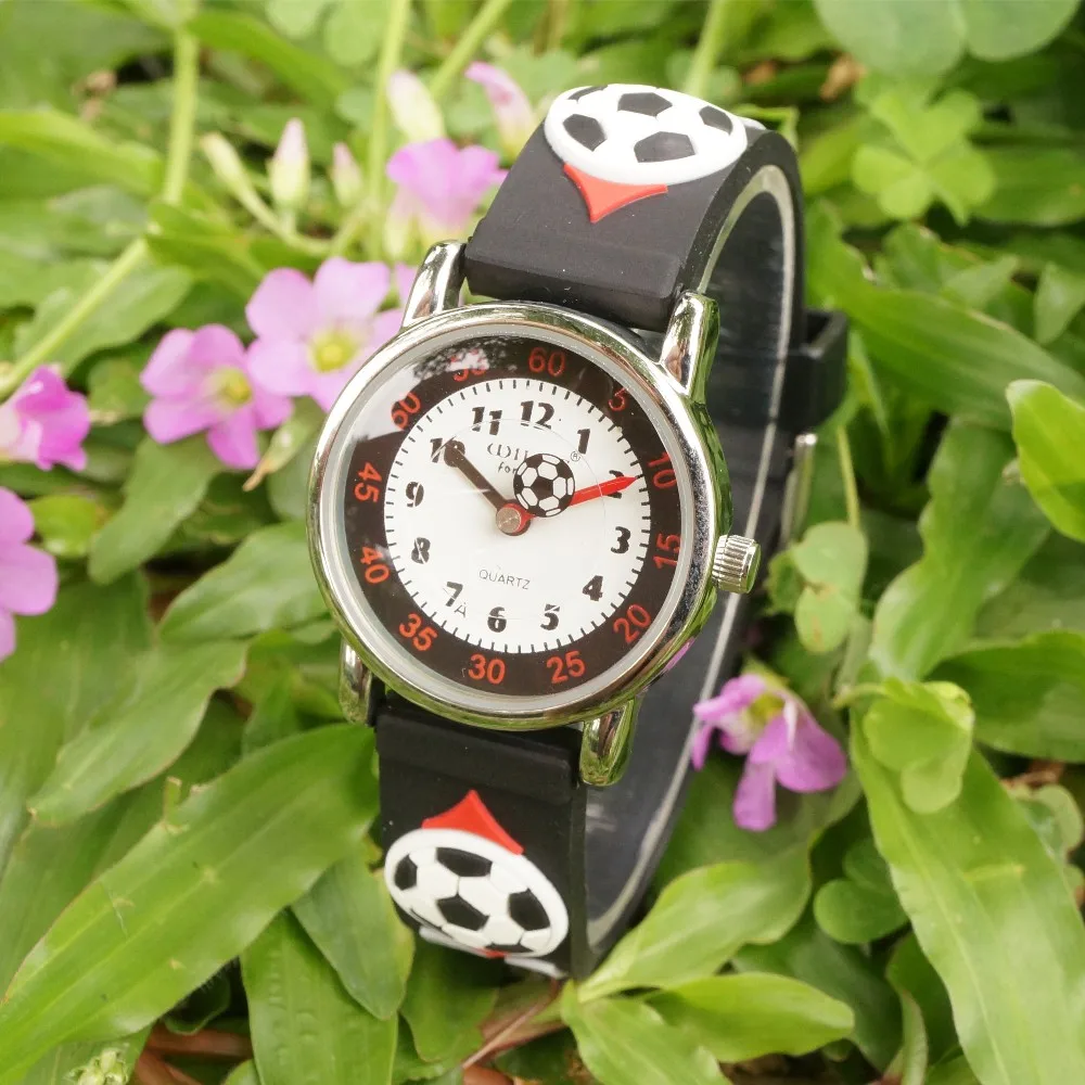 Бренд WILLIS новые модные 3D Футбольные Детские часы Детские Кварцевые спортивные часы для мальчиков наручные часы Relojes кварцевые детские часы Relogio