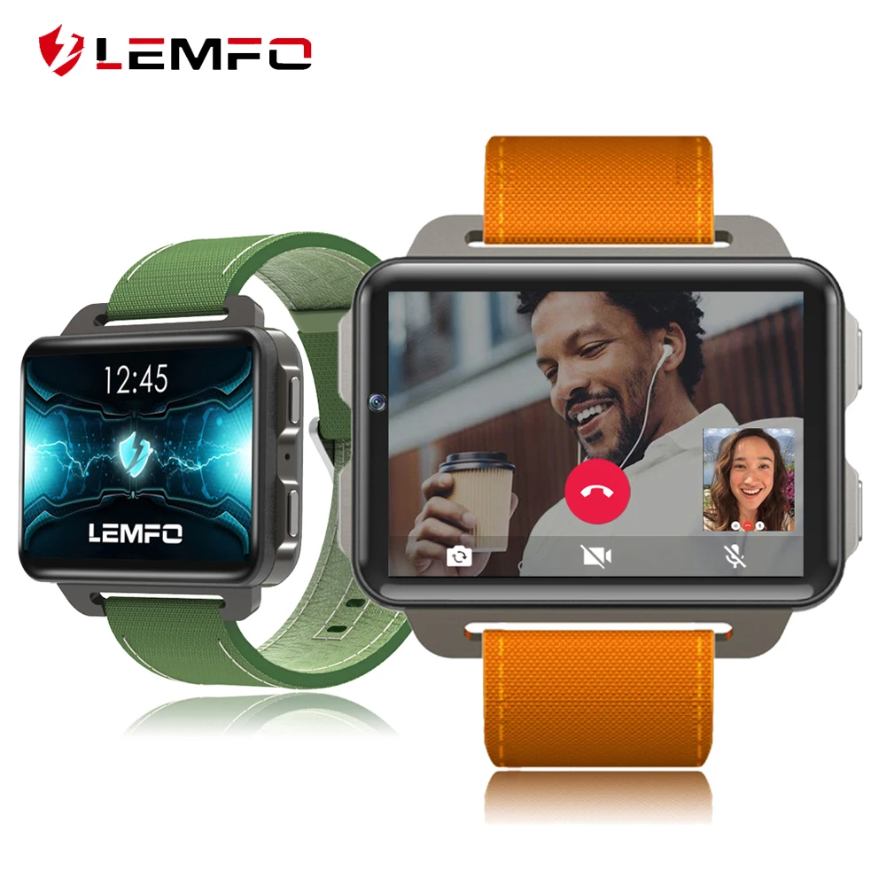 

LEMFO LEM4 PRO Smart Watch Men 2.2 inch Android 5.1 MTK6580 1.3GHz 3G GPS Smartwatch Phone 1GB+16GB Heart Rate Men Wristwatch