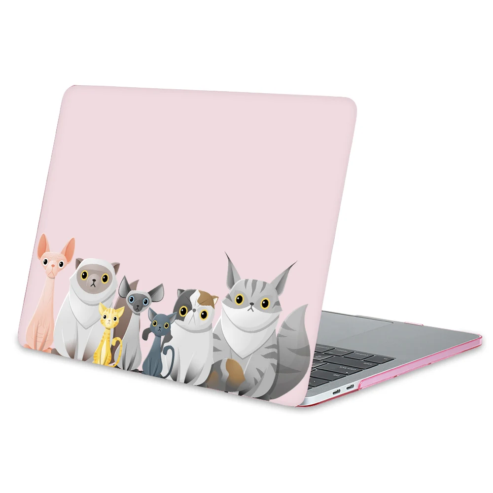 Чехол для ноутбука с принтами животных Redlai Macbook Air Pro retina 11 12 13 15 &quotкошачий