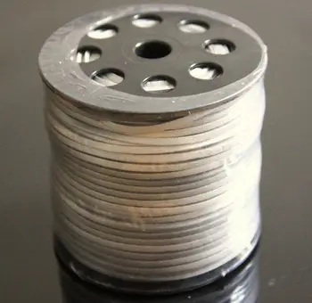 

3mm Silver tone ONE SIDE Flat Faux Suede Leather Lace Cord DIY Rope For DIY Fashion Bracelet Jewelry making Strap Cord Wholesale