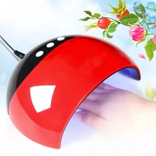 24 Вт УФ светодиодный светильник для Сушилка для ногтей Гель-лак аппарат для маникюра машина светодиодный ногтей лампа для сушки маникюрное оборудование инструменты для ногтей