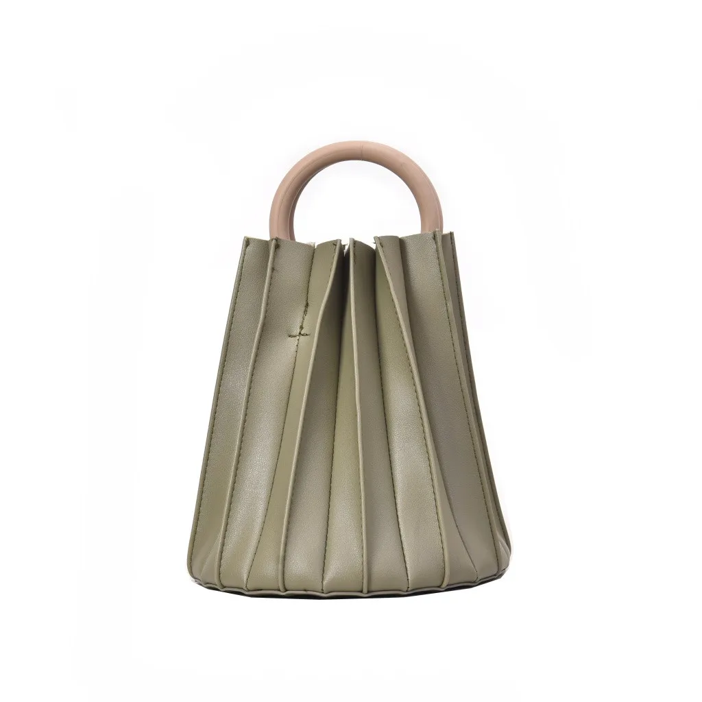Aelicy Мода ретро Однотонная одежда кожа начес сумка Курьерские сумки пляжные сумки Сумка через плечо с ремешком держатель для сумки - Цвет: GN